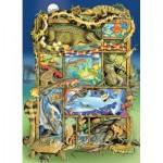 Puzzle   XXL Pieces - Reptiles and Amphibians