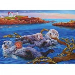 Puzzle   XXL Pieces - Sea Otter Family*