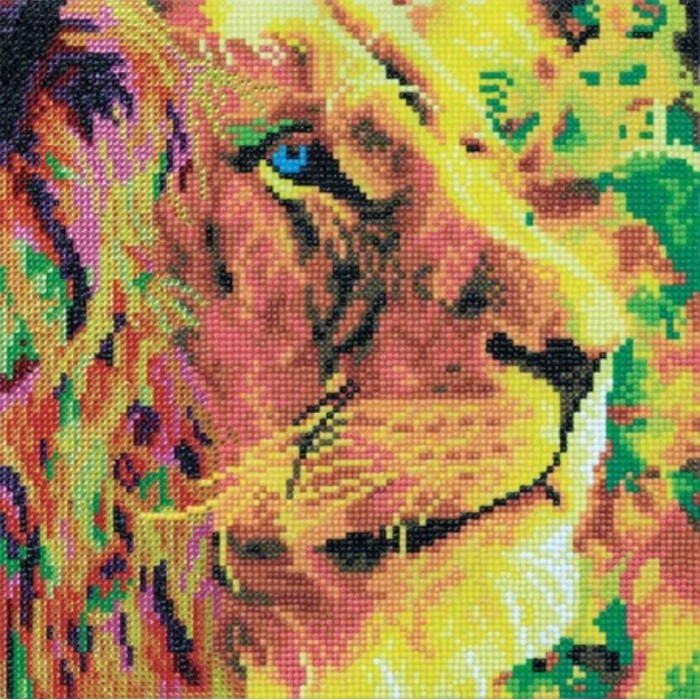 Crystal Art - Diamond Embroidery Kit - Lion