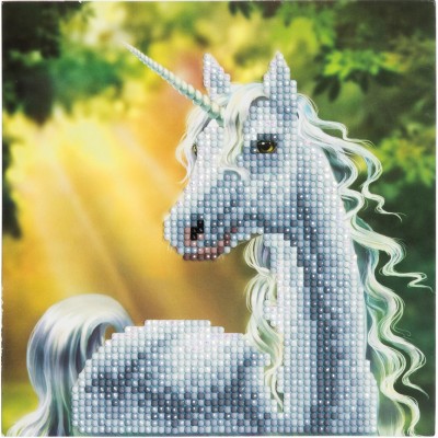 Puzzle Crystal-Art-4431 Crystal Art - Diamond Embroidery Kit - Unicorn