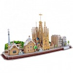   3D Puzzle - Barcelona - Difficulty: 4/8