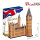 3D Puzzle - London: Big Ben (Difficulty: 7/8)