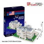  Cubic-Fun-C060H 3D Puzzle - Washington: The White House