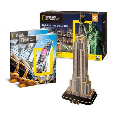 Cubic-Fun-DS0977h 3D Puzzle - Empire State Building (Difficulty: 6/8)
