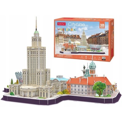Cubic-Fun-MC271H 3D Puzzle - Cityline Warsaw