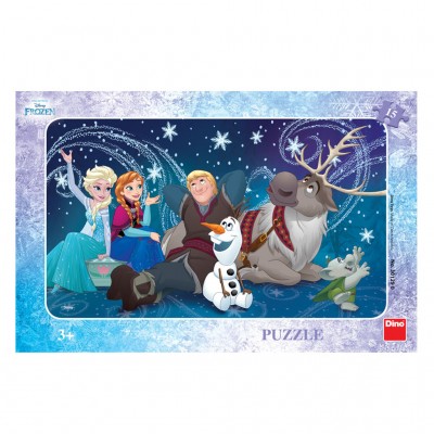 Dino-30129 Frame Jigsaw Puzzle - Frozen