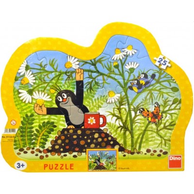 Dino-31122 Frame Puzzle - The Little Mole