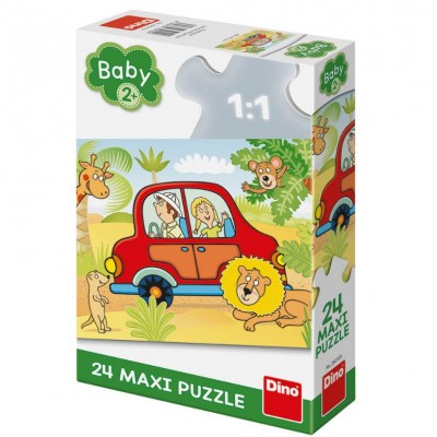 Puzzle Dino-35019 XXL Pieces - Safari