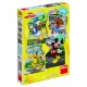4 Jigsaw Puzzles - Mickey Mouse in the City