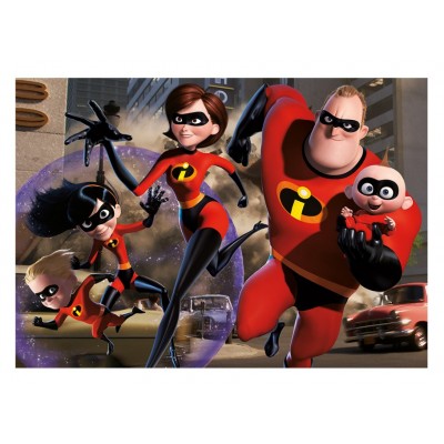 Puzzle Dino-47217 XXL Pieces - The Incredibles 2