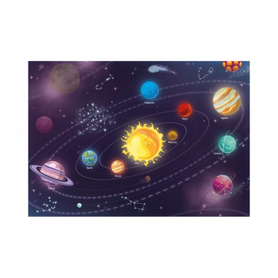 Puzzle Dino-47222 XXL Pieces - Solar System