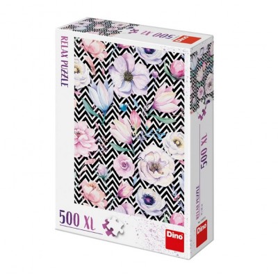 Puzzle Dino-51405 XXL Pieces - Flowers