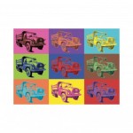 Puzzle  Dino-53291 Pop Art - Tatra