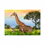 Puzzle  Dino-53294 Giraffe Family