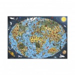 Puzzle   Illustrated World Map