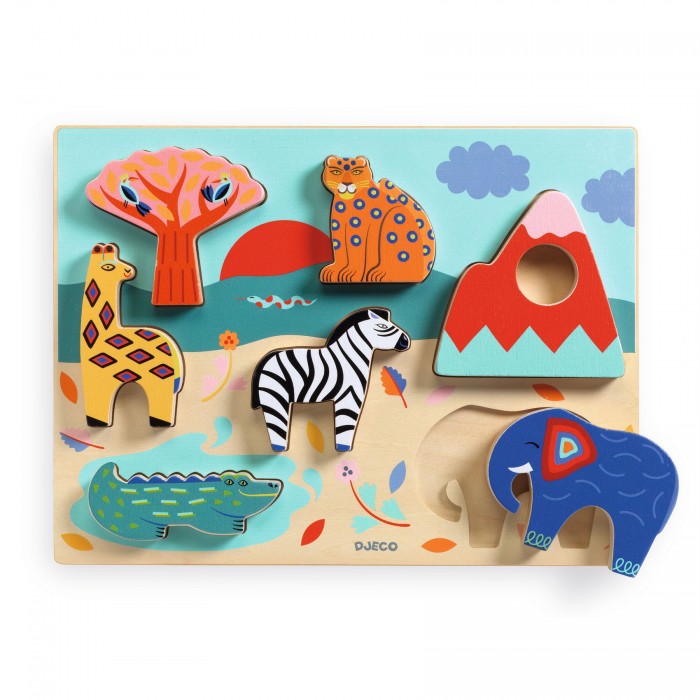 Puzzle Djeco-01068 Savana Story