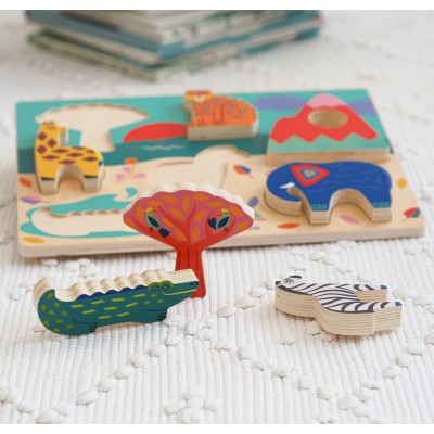 Puzzle Djeco-01068 Savana Story