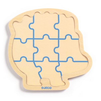 Puzzle Djeco-01822 Puzzlo Kipic