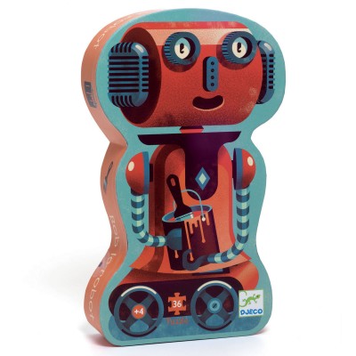 Puzzle Djeco-07239 Robot Bob