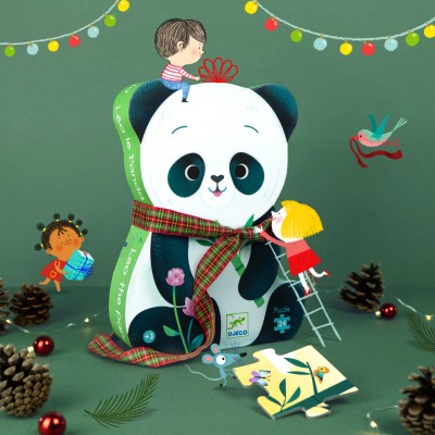 Puzzle Djeco-07282 Léo the Panda