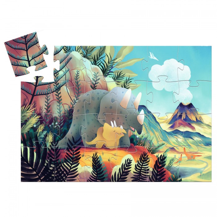 Puzzle Djeco-07284 Téo the Dino