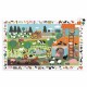 Jigsaw Puzzle - 35 Pieces - with a poster and a game - The Farm