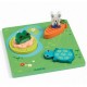 Wooden Jigsaw Puzzle - 1,2,3 Froggy