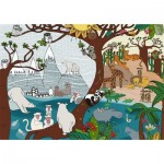 Puzzle  Deico-Games-76410 Nature Collection - Summer and Winter