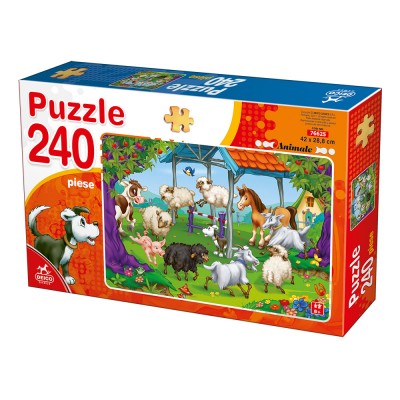 Puzzle Deico-Games-76625 Farm Animals