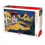 Puzzle  Deico-Games-76755 Kandinsky - Murnau Burggrabenstrasse