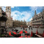  Dtoys-64288 Jigsaw Puzzle - 1000 Pieces - Famous Places : Brussels, Belgium