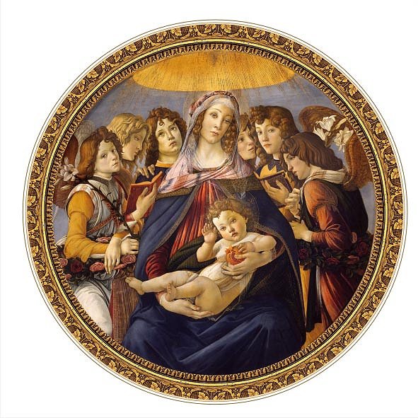 Puzzle Dtoys-66985 Botticelli - Madonna della Melagra