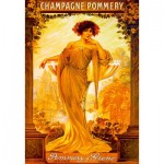  Dtoys-69474 Jigsaw Puzzle - 1000 Pieces - Vintage Posters : Champagne Pommery