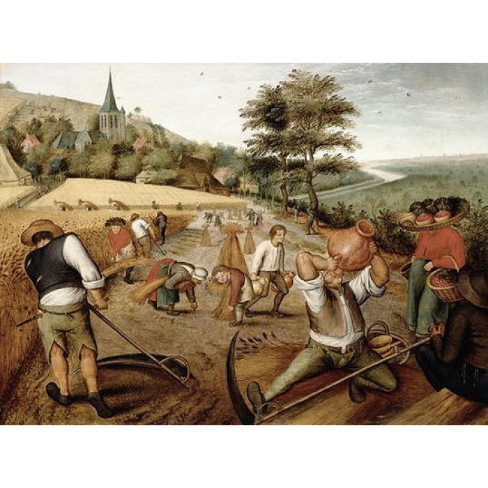 DToys-70029 Jigsaw Puzzle - 1000 Pieces - Brueghel : Summer