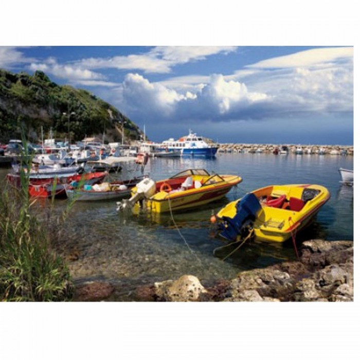  DToys-70364 Jigsaw Puzzle - 1000 Pieces -- Discovering Europe : Corfu, Greece