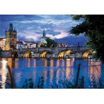  DToys-70500 Jigsaw Puzzle - 1000 Pieces - Nocturnal Landscapes : Prague, Czech Republic