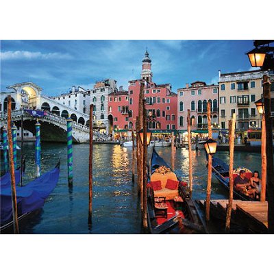 DToys-70555 Jigsaw Puzzle - 1000 Pieces - Nocturnal Landscapes : Venice, Italy