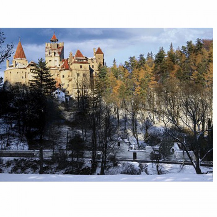  DToys-70685 Jigsaw Puzzle - 500 Pieces - Romania : Bran Castle