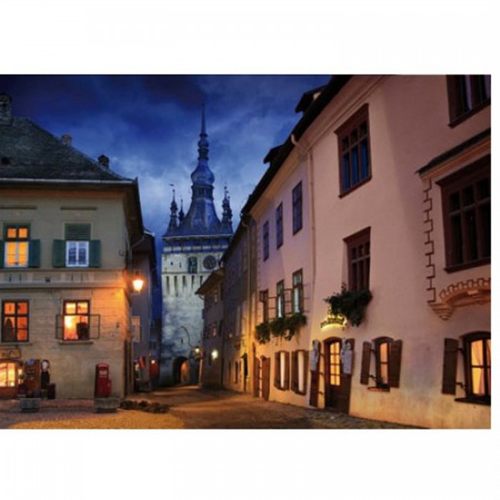  DToys-70708 Jigsaw Puzzle - 1000 Pieces - Romania : Schasburg, Sighisoara