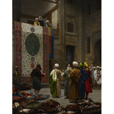 Puzzle Dtoys-72726 Jean-Léon Gérôme: Carpet Merchant in Cairo, 1887
