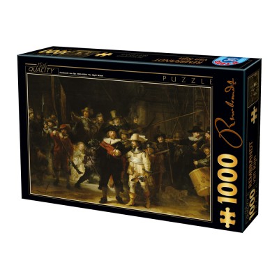 Puzzle Dtoys-73792 Rembrandt - Night Watch