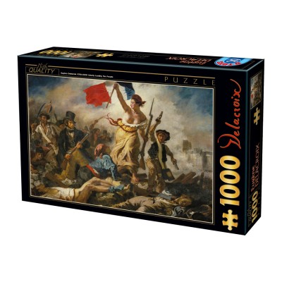 Puzzle Dtoys-73808 Eugène Delacroix: Liberty Leading the People