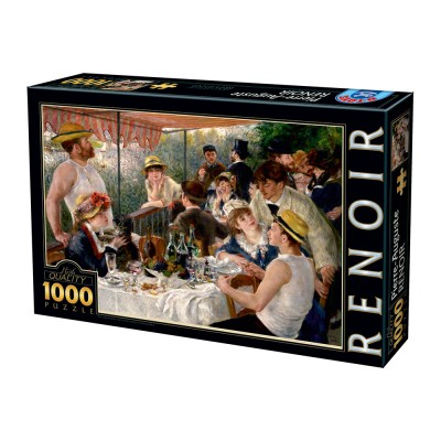 Puzzle Dtoys-74584 Auguste Renoir - Luncheon of the Boating Party