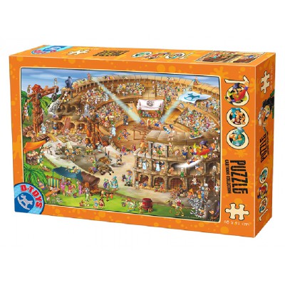 Puzzle Dtoys-74676 Cartoon Collection - Colosseum