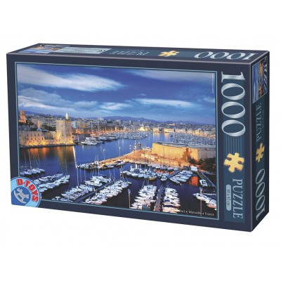 Puzzle Dtoys-74720 Port of Marseille, France