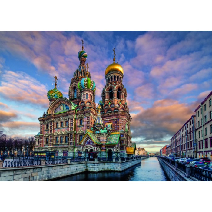 Puzzle  Dtoys-77776 Church of the Savior on Blood - Saint Petersburg