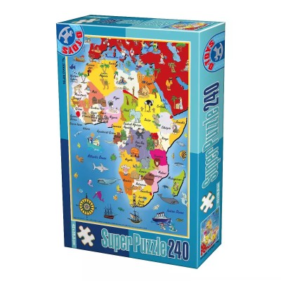 Puzzle Dtoys-78506 Map of Africa