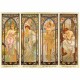 Jigsaw Puzzle - 1000 Pieces - Alphonse Mucha : Times of Day