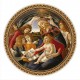 Jigsaw Puzzle - 525 Pieces - Round - Masters of the Renaissance - Botticelli : Madonna del Magnifica