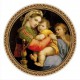 Jigsaw Puzzle - 525 Pieces - Round - Masters of the Renaissance - Raphael : Madonna della Seggiola